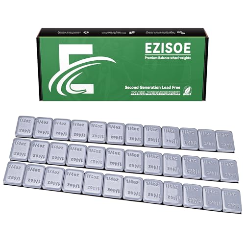 1/4 oz Stick On Wheel Weights 288pcs Easy Peel Gray - color: Gray, size: 0.25oz-288PCS