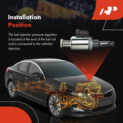 A-Premium Fuel Pressure Regulator Compatible with Ford & Lincoln