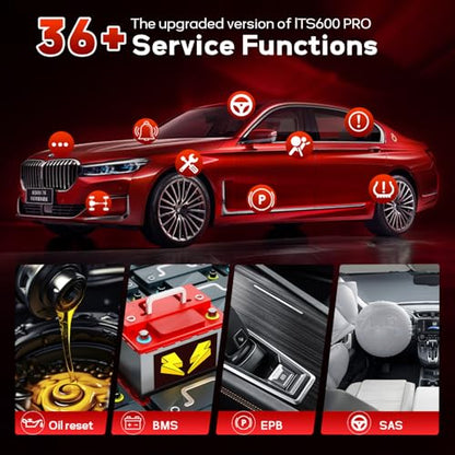 Autel MaxiTPMS ITS600Pro TPMS Programming Tool with Full TPMS, Upgraded Version of TS508 TS608 MK808TS ITS600 Complete TPMS Functions, 36+ Services, All System Diagnostics Free Lifetime TPMS Updates