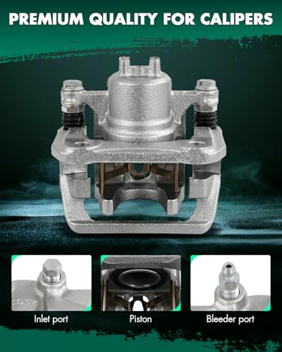SCITOO - Rear Left Disc Brake Caliper Assembly For Acura,For Honda - size: Rear Driver[19B2911A]