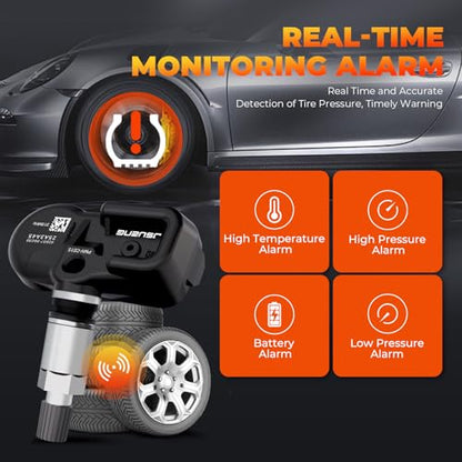 TPMS Sensors,315Mhz set of 4 Tire Pressure Monitor System for Lexus Toyota - size: 4260748010