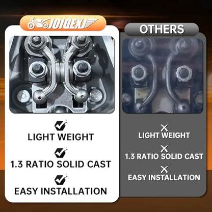 212nonhemi 1.3 Ratio Solid cast Racing Shaft Rocker Arm & 26lb Race Springs - size: with 26lb springs