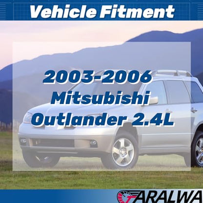Direct Fit Exhaust Muffler For 03-06 Mitsubishi Outlander 2.4L,MO02 - size: 2003-2006 Mitsubishi Outlander 2.4L