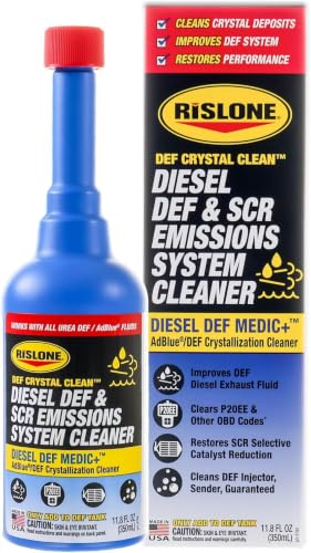 Rislone 4784 DEF Crystal Clean™ Diesel DEF & SCR Emissions System Cleaner, 11.8 oz (Pack of 6) - size: 11.8 Fl Oz (Pack of 6)