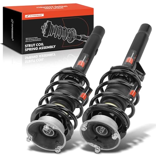 A-Premium Front Complete Strut Assemblies with Coil Springs, Set of 2