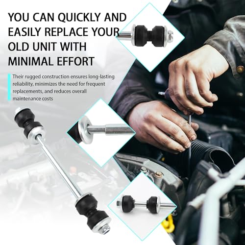 Front Stabilizer Sway Bar End Links Compatible With Ford Mazda - size: K7275