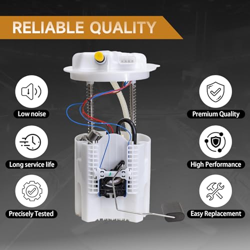 Fuel Pump Compatible With Dodge 2011-2018 Grand Caravan 2011-2016 Town & Country 2012-2015 Ram C/V 2011-2014 Volkswagen Routan V6 3.6L Replace E7272M P76743M - color: E7272M