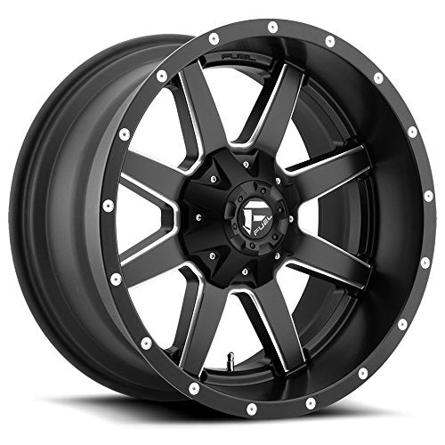 FUEL OFF-ROAD D538 MAVERICK 17X9, 6X135/5.5, 5.04, 1mm MATTE BLACK MILLED - D53817909850 - color: MATTE BLACK MILLED, size: 17X9, 6X135/5.5, 5.04, 1mm