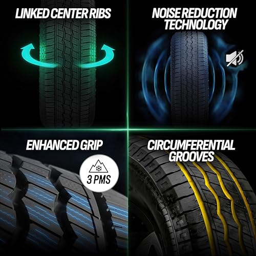 ATTURO Trail Blade H/T Highway All-Season Tire, LT265/75R16 123/120S - size: LT265/75R16