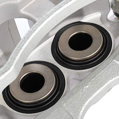 cciyu Rear Left Disc Brake Caliper Assembly w/Bracket 18-B4764 - size: Rear Left[18-B4764]