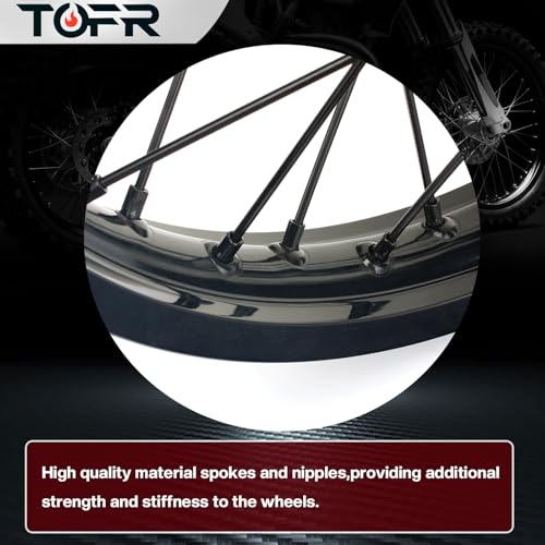 TOFR 21" Front Wheel Rim for Kawasaki KX125 KX250 06-13 KX250F KX450F 06-21 - size: 21" Front