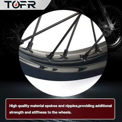 TOFR 21" Front Wheel Rim for Kawasaki KX125 KX250 06-13 KX250F KX450F 06-21 - size: 21" Front
