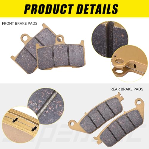 Brake Pads for Indian Chieftain/Roadmaster/Chief/Springfield 2014-2022