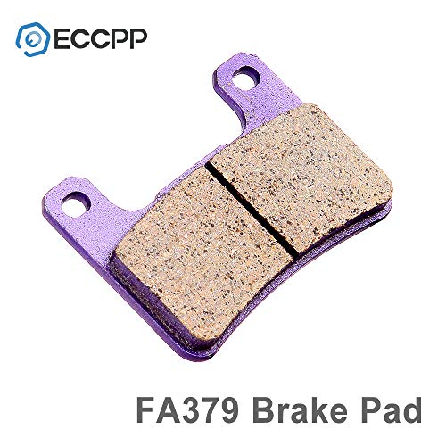 ECCPP Brake Pads Fits for Suzuki GSXR 1000 2004 2005 2006, GSXR 600 K4/K5 2004 2005, GSXR 750 K4/K5 2004 2005, FA379 FA254 Front and Rear Brake Pads