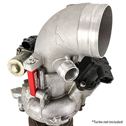Mishimoto MMAI-MK7-TI Turbo Inlet Pipe Compatible With Volkswagen GTI/Golf/R & Audi A3 1.8T/2.0T MQB 2015+