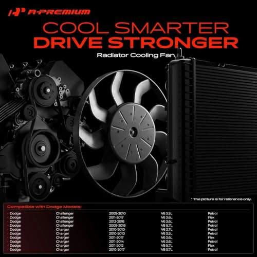 A-Premium Engine Radiator Cooling Fan Assembly