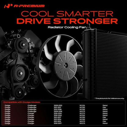 A-Premium Engine Radiator Cooling Fan Assembly