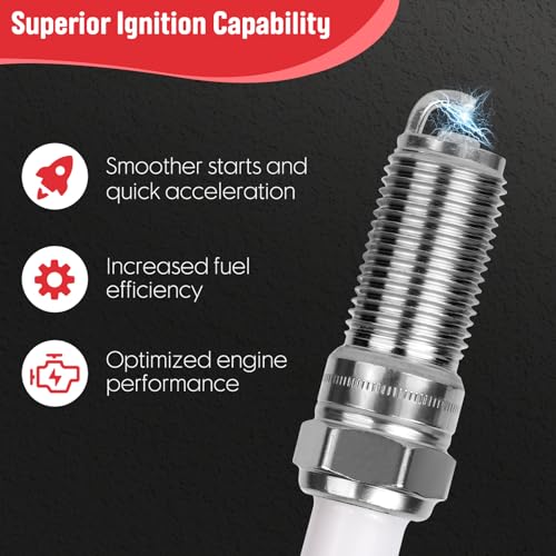 Ozikutech 이리듐 스파크 플러그 2014-2023 쉐보레 실버라도 GMC 5.3 6.2 V8용 - size: 41-114: for 14-24 models