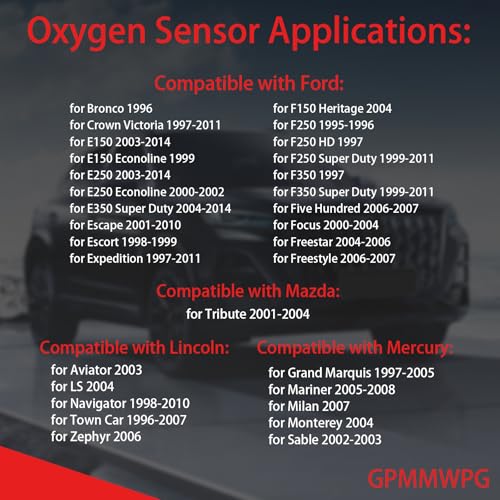 4Pcs O2 Sensor 15717 15716 15718 Oxygen Sensor Upstream Downstream
