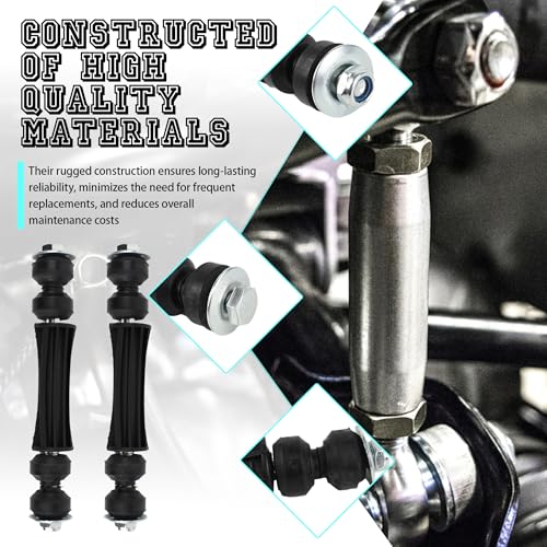 Front Stabilizer Sway Bar End Links Compatible With Chevy GMC - size: K700432
