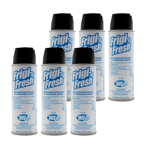 BG Frigi-Fresh 5.5 oz. (156g) (Pack of 6) WIth Motor God Key Chain
