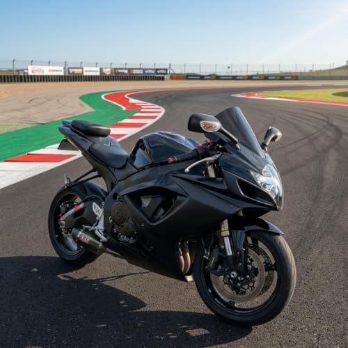 YTL Matte Glossy Black Full Fairing Fit for Suzuki 2006-2007 GSXR 600/750 - color: 049 Matte Glossy Black