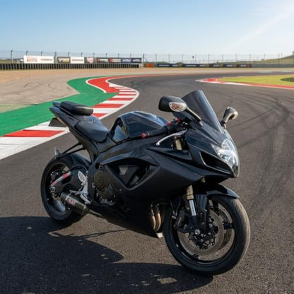 YTL Matte Glossy Black Full Fairing Fit for Suzuki 2006-2007 GSXR 600/750 - color: 049 Matte Glossy Black