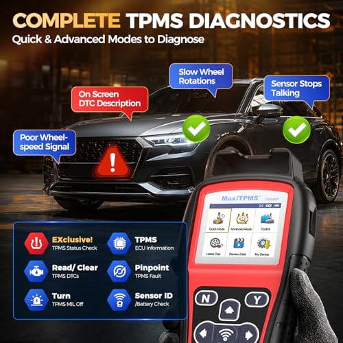 Autel MaxiTPMS TS508WF KIT, TPMS Programming Relearn Tool, Lifetime Update