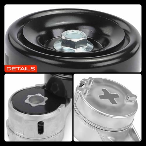 A-Premium Belt Tensioner Assembly with Pulley Compatible with Buick