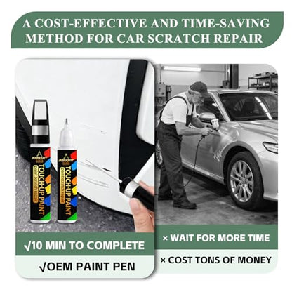 Slate Gray Metallic GNO/WA633D Touch Up Paint Pen Compatible with Chevrolet - color: Slate Gray Metallic(GNO/WA633D)