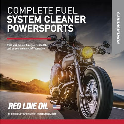Red Line 60102 Complete Powersports Fuel System Cleaner - 4 Ounces