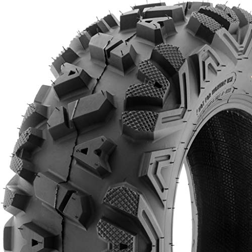SunF ATV Tires 25x10-12 25x10x12 All Terrain 6 PR Tubeless - A033 POWER I - size: 25x10-12