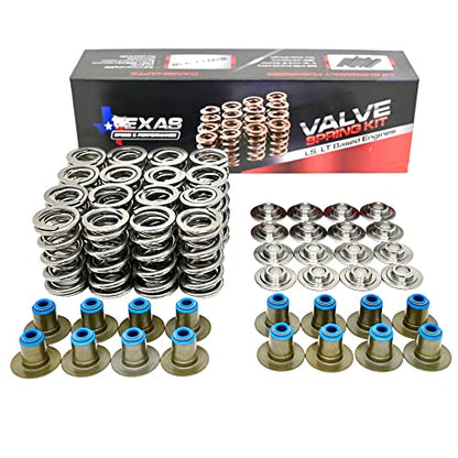Texas Speed TSP 228R 228/228 .600"/.600" Camshaft, Spring Kit, and Chromoly Pushrods. 4.8 5.3 5.7 6.0 LS Cam - size: Camshaft and Spring Kit