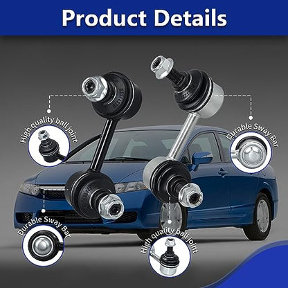 Rear Sway Bar Links Fit for 2006-2015 Honda Civic
