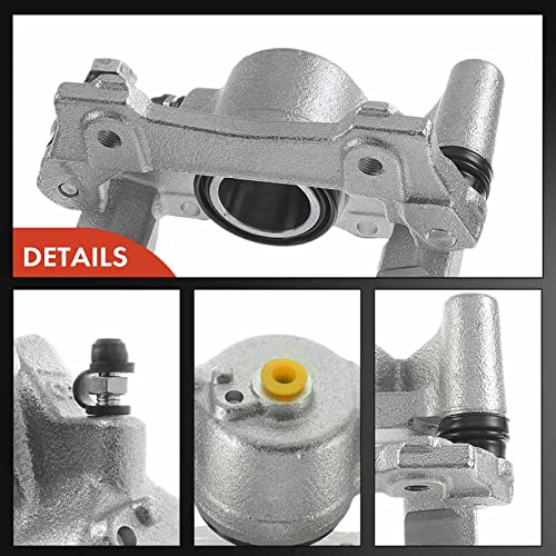 A-Premium Rear Right Passenger Disc Brake Caliper with Bracket - style: Rear Passenger Side
