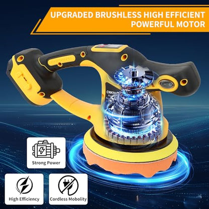 Cordless Buffer Polisher Compatible with DeWalt 20V Battery