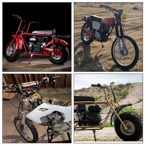 Motorcycle Throttle Universal Throttle Cable Kit Throttle Cable Clamp Twist Throttle for Mini Bike ATV ATC Quad Pit Dirt Doodlebug Bike Baja MB165 MB200 5.5hp 6.5hp 196cc 200cc 7/8" 22mm Handlebar