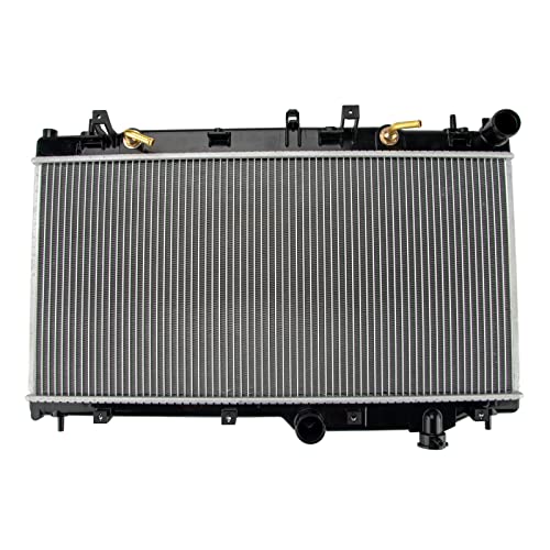 CU2777 Assembly Aluminum Core radiator Compatible with Outback, Crosstrek, XV Crosstrek, Impreza, Forester, Legacy - style: CU2777