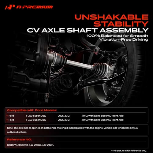 A-Premium Front CV Axle Shaft Assembly for Ford Models - style: Front Driver and Passenger Side