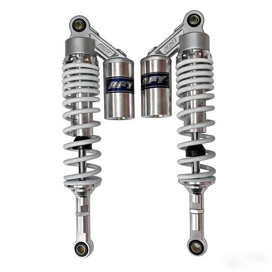 360mm Rear Shock Absorber Suspension Motorcycle ATV Quad 7mm Spring - color: White