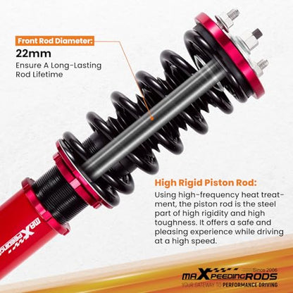 maXpeedingrods Coilovers for Honda Civic 1988-2000, for Honda CRX 1988-1991