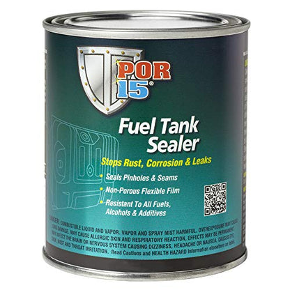 POR-15 Fuel Tank Sealer, Stops Rust, Corrosion and Leaks, Resistant to All Fuels, Alcohols and Additives, 128 Fluid Ounces - size: 128 fl oz