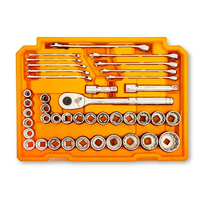 GEARWRENCH 257 Pc 72T 6 & 12 Pt SAE/mm Mechanics Tool Set | GW72XLCBMTS