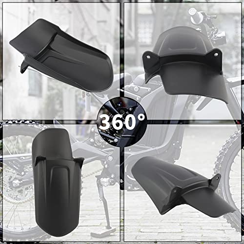 Rear Shock Fender,Electric Vehicle Rear Wheel Fender for Sur Ron X/S Electric Bike Black - color: Rear Shock Fender, size: Black