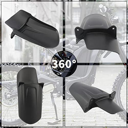 Rear Shock Fender,Electric Vehicle Rear Wheel Fender for Sur Ron X/S Electric Bike Black - color: Rear Shock Fender, size: Black
