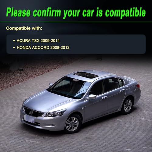 Alternator Compatible with 2009-2014 TSX 2008-2012 Accord 2.4L - size: 2008-2012 Accord 2.4L
