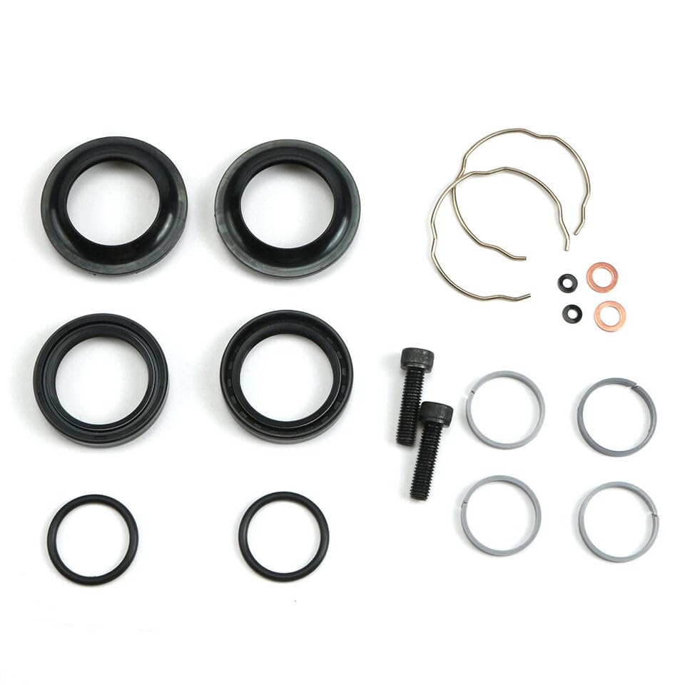 Updated 39mm Fork Seals Rebuild Kit Fit for 2004 Harley-Davidson Dyna Low Rider FXDL by Oneday Tower