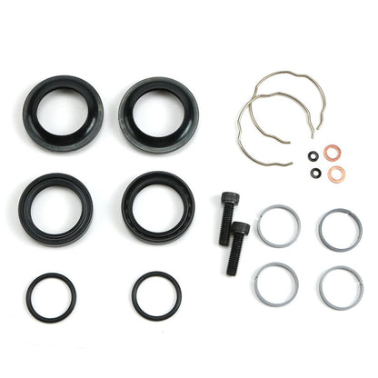 Updated 39mm Fork Seals Rebuild Kit Fit for 2004 Harley-Davidson Dyna Low Rider FXDL by Oneday Tower