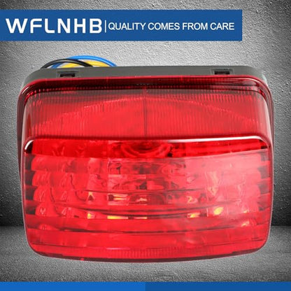 WFLNHB Tail light with Bulb Replacement for Yamaha Bruin 350 YFM350 2X4 4X4 2004 2005 2006 5KM-84710-01-00 5KM-84710-00-00 5KM-8472C-10-00