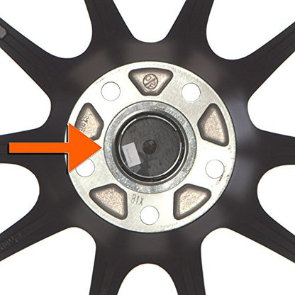 Circuit Performance 67.1mm OD to 60.1mm ID Silver Aluminum Hub Centric Rings